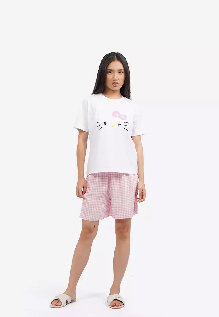 Hello Kitty Short Pajama Set