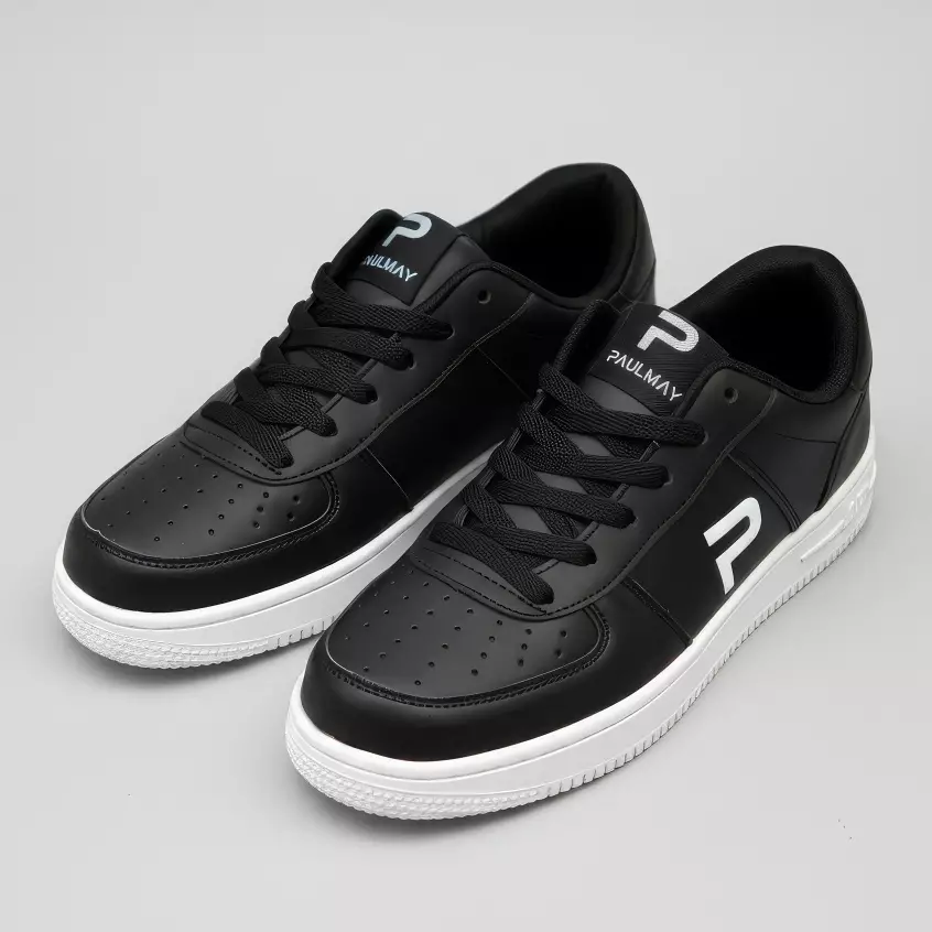 PAULMAY - Sepatu Sneakers Pria Denver - Black White