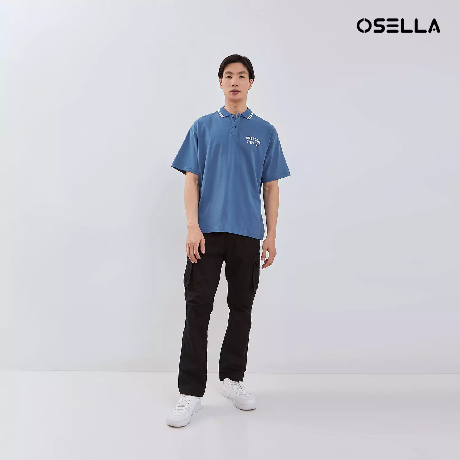 [NEW] Osella Rocky Relaxed Fit Polo Shirt 20214005 | Kaos Polo Pria