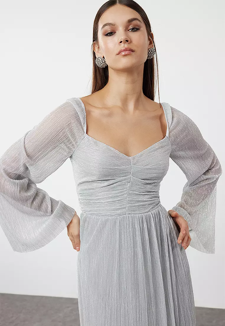 Straight Maxi Long Slim Dress