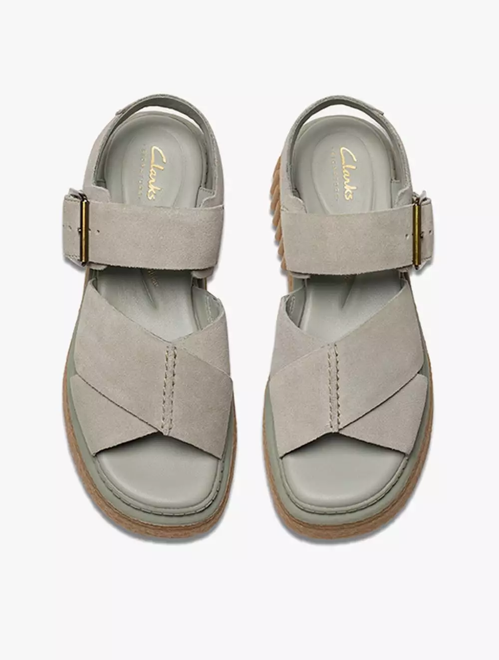 Clarks Evamar Wish Light Green Sde