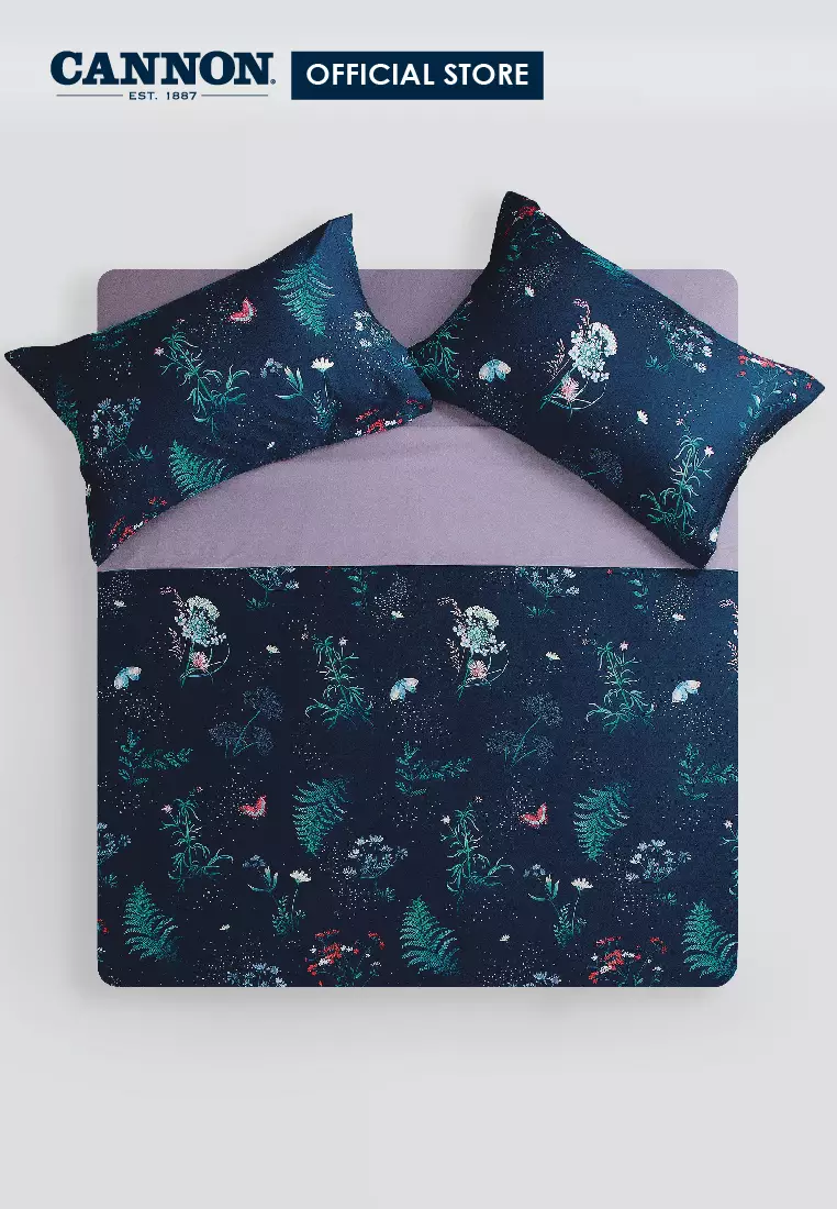 Buy CANNON CANNON Matisse Long Staple Cotton Fitted Sheet Set Rvolene