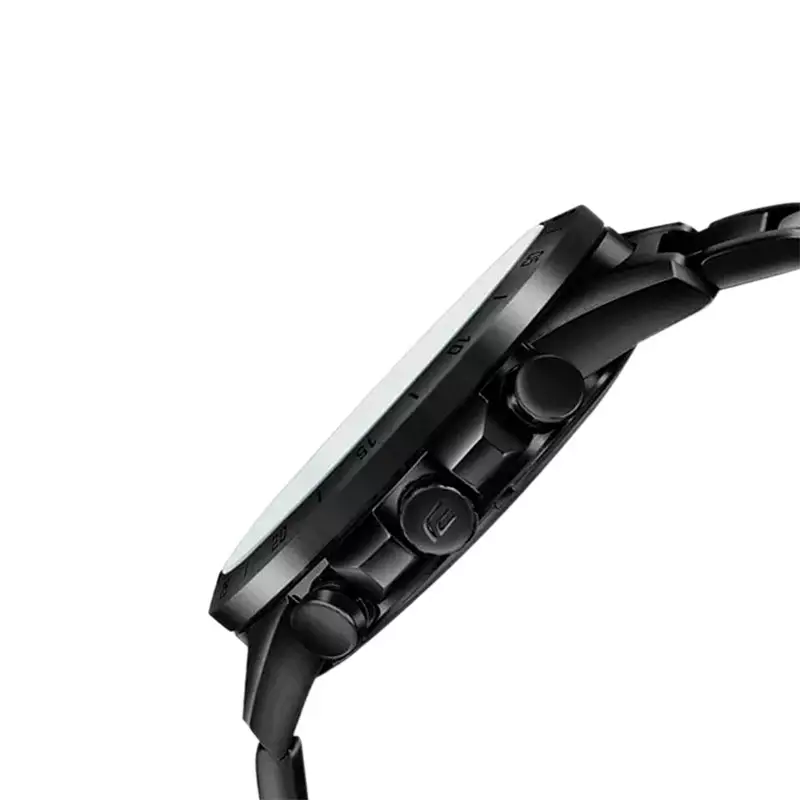 Jam Tangan Pria Casio Edifice EFR-571MDC-1AVUDF Chronograph Black Dial Black Stainless Steel Band