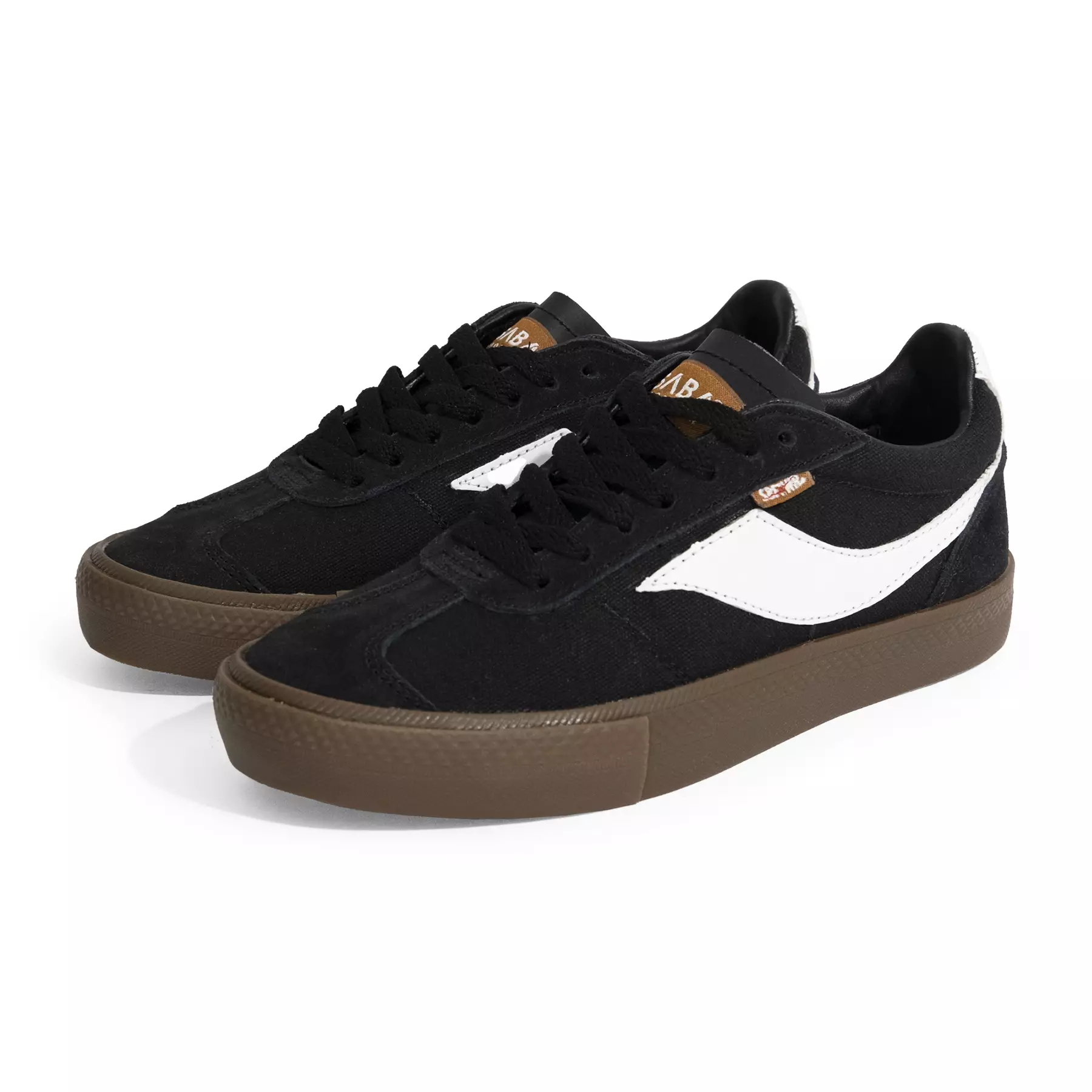 SABA Brazilian Black White Dark Gum - Sepatu Sneakers Pria Dan Wanita