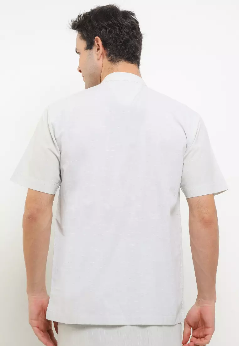 Intresse Brogue Short Baju Koko