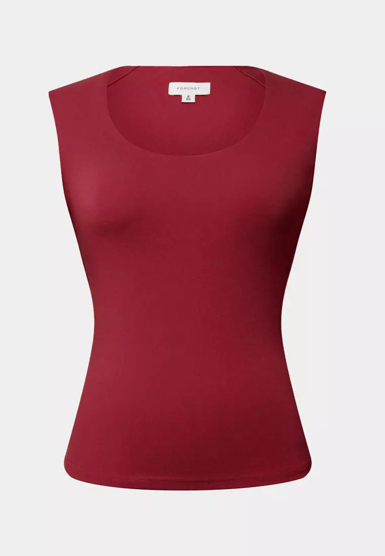 Soho Rounded Square Neck Top