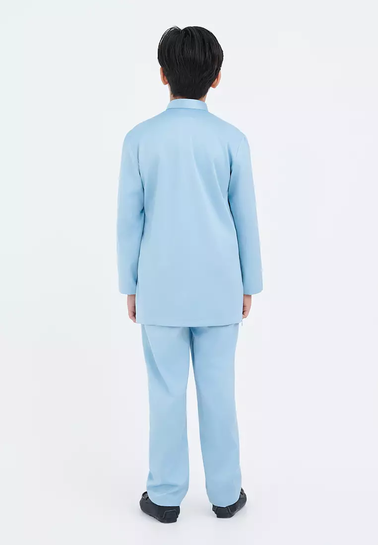 Gene Martino - Faez Baju Melayu Slim Fit Sedondon – Junior 1292