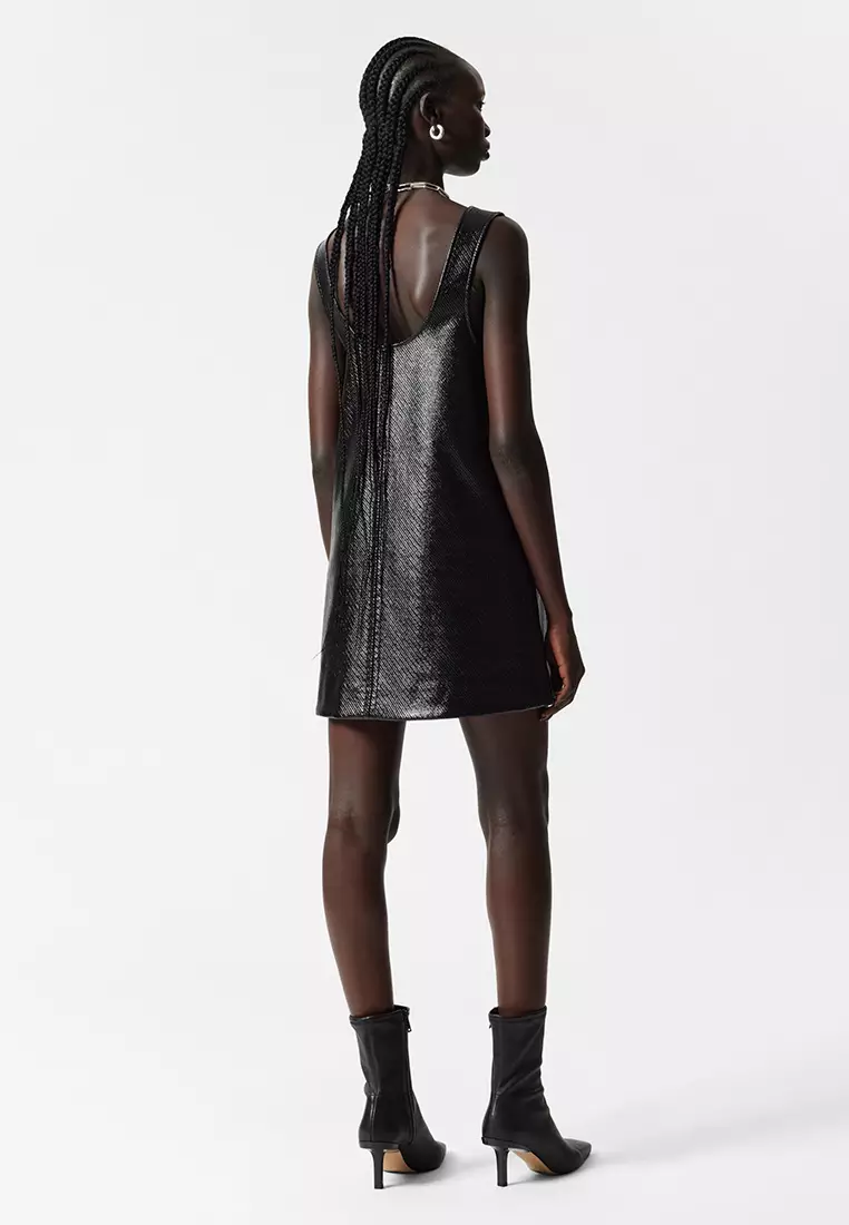 Sleeveless A-Line Mini Dress