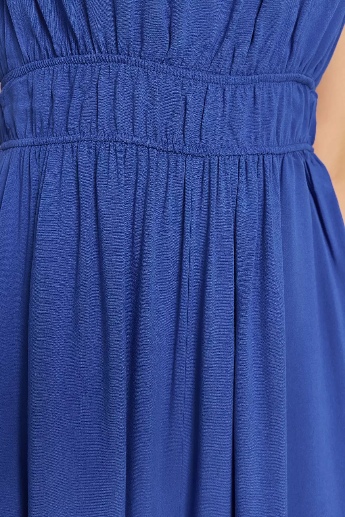 Ruched Long Jumpsuit