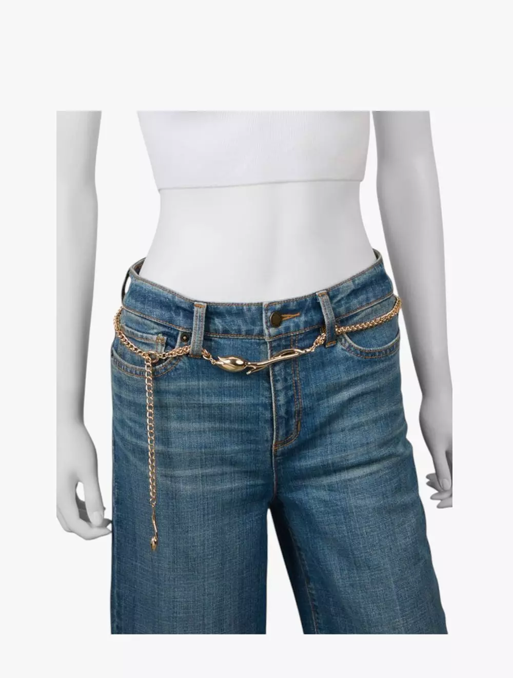 Aldo Saharaglo Women's Belt - Gold