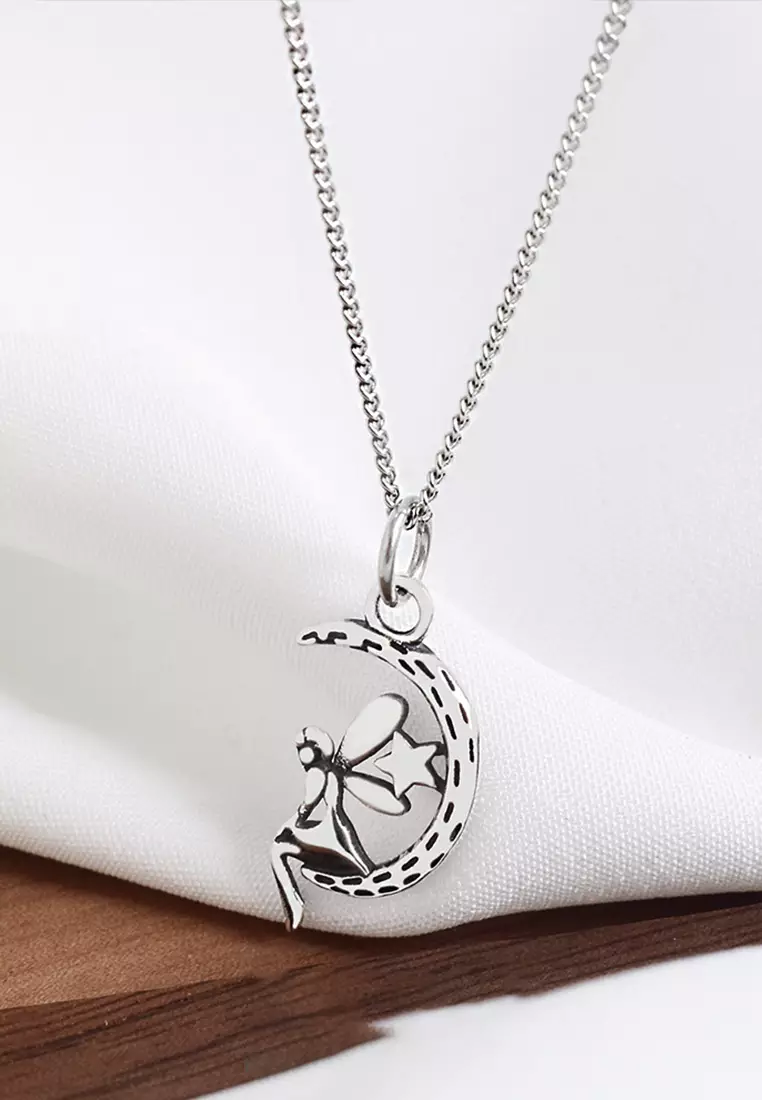 Unisilver couple necklace store