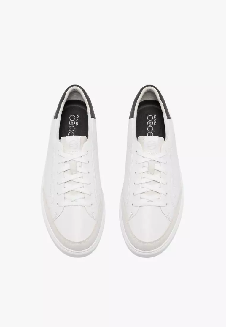 Jual CLARKS Clarks Mens Code C Tie - White Original 2026 | ZALORA ...