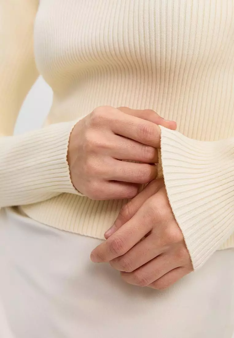 Asymmetric Knit Top