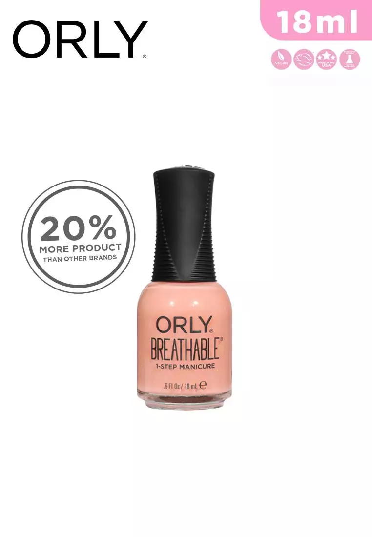 Breathable Nail Lacquer Color Beach You To It!  18ml