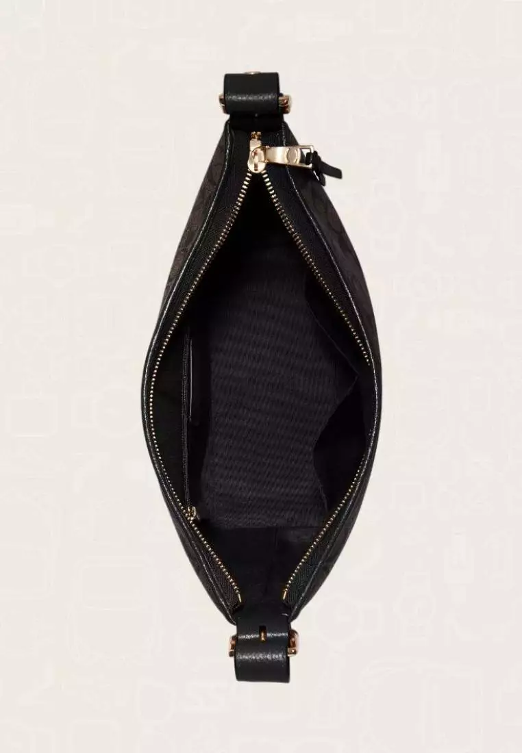 Coach Val Duffle In Signature Canvas Brown Black