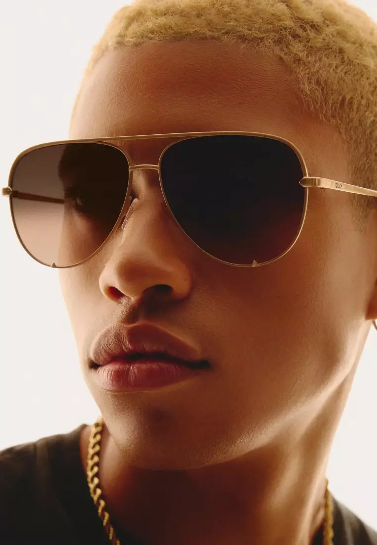 High Key Extra Large Sunglasses - Chamomile/Dark Fawn