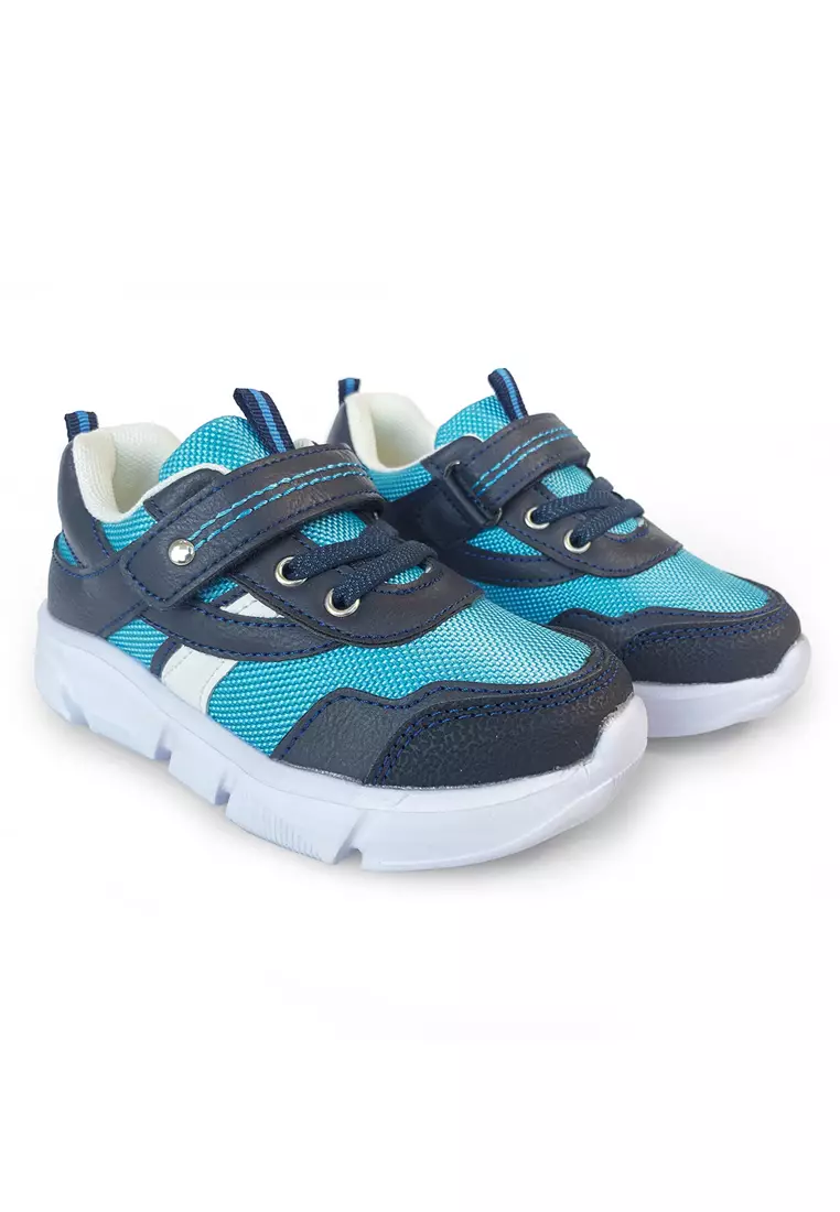Crocodile KIDS XD1707273 Blue Sepatu Sneaker Anak Kids Shoes Original