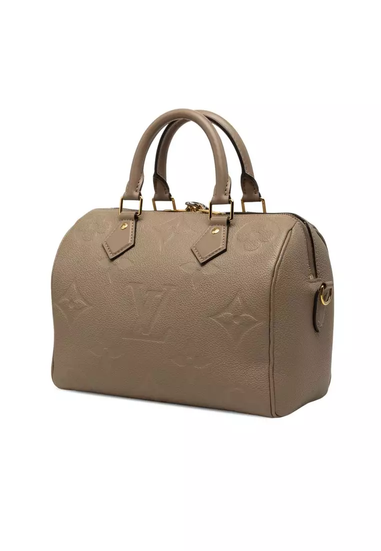 Pre-Loved Louis Vuitton Monogram Empreinte Speedy Bandouliere 25