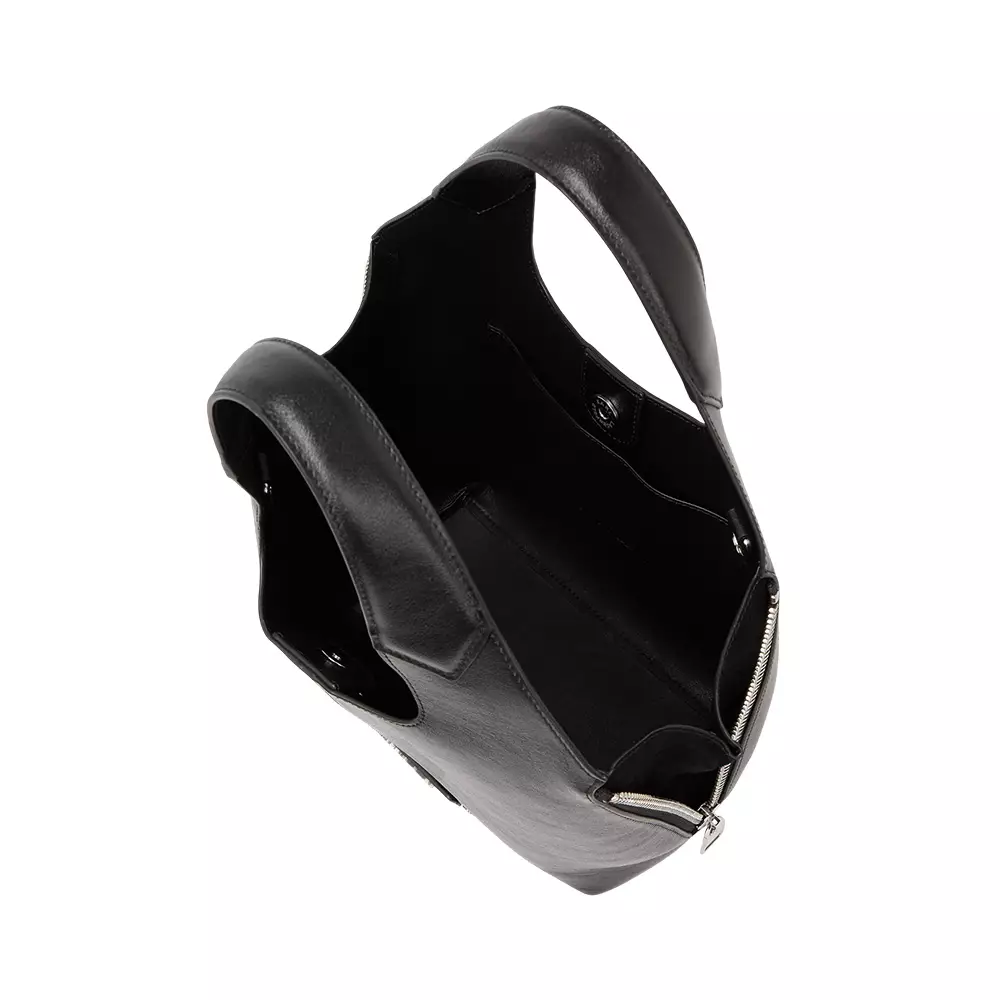 [7.7 SALEBRATION] K/Hardware Small Tote Bag Black/Nickel