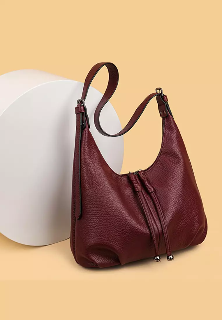 Stylish Faux Leather Three-Way Shoulder Bag JW HD-2829