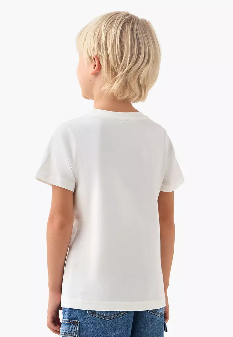 Babyshop Juniors Crew Neck Short Sleeves T-Shirt With Graphic Print