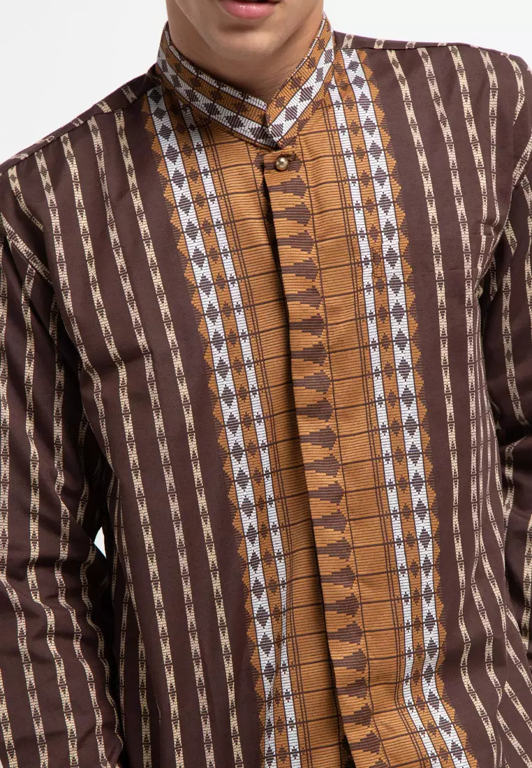 Busana Muslim Tenun Songket 2