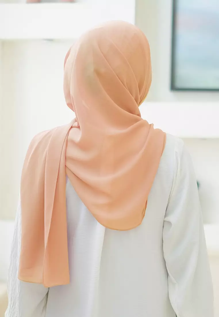 HIJAB INSTAN LATIFA - DUSTY ORANGE