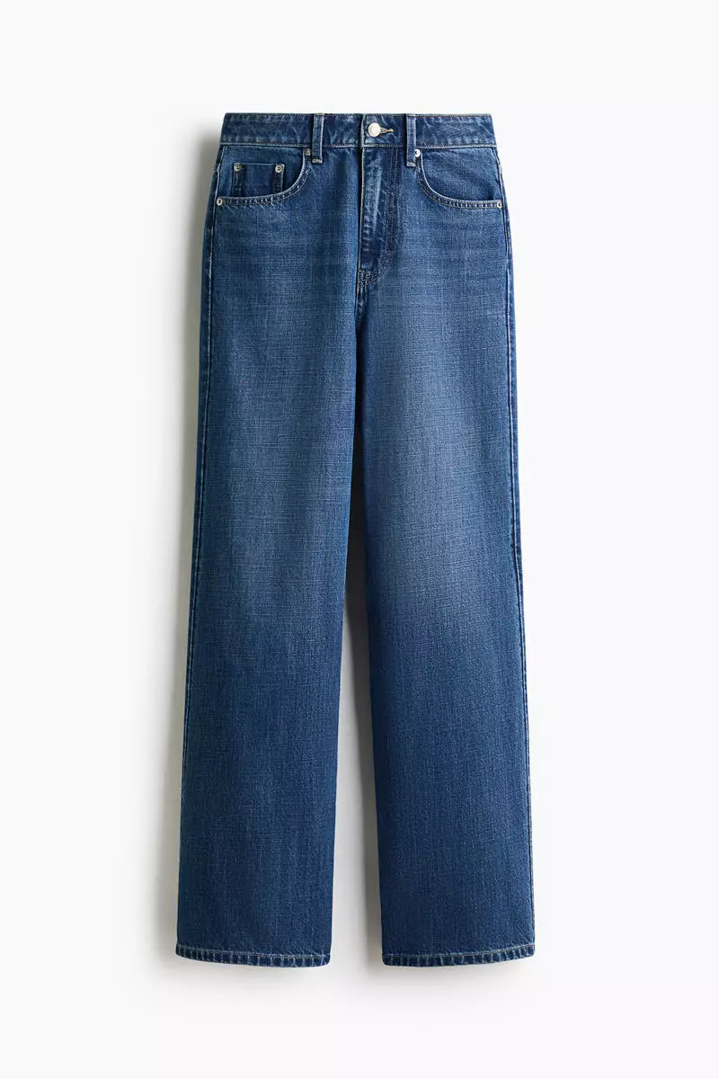 Wide High Jeans