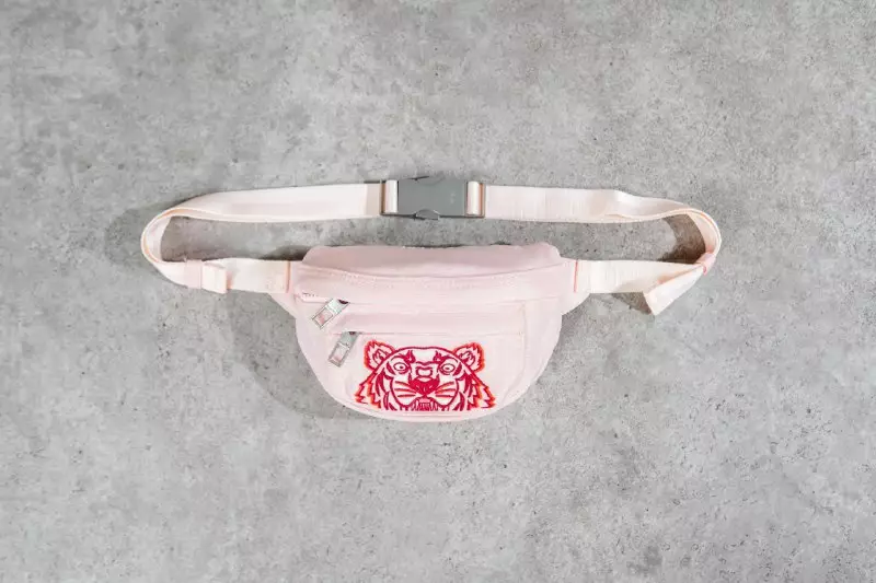 Tas KENZO TIGER RED WHITE PINK WAIST BAG 100% ORIGINAL