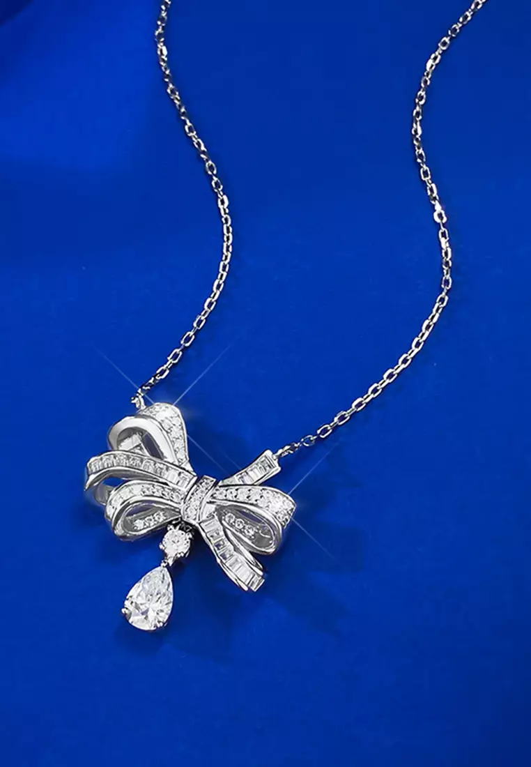 Kalung Wanita Berlian Butterfly Korea Fashion Necklace Wanita Perhiasan Wanita