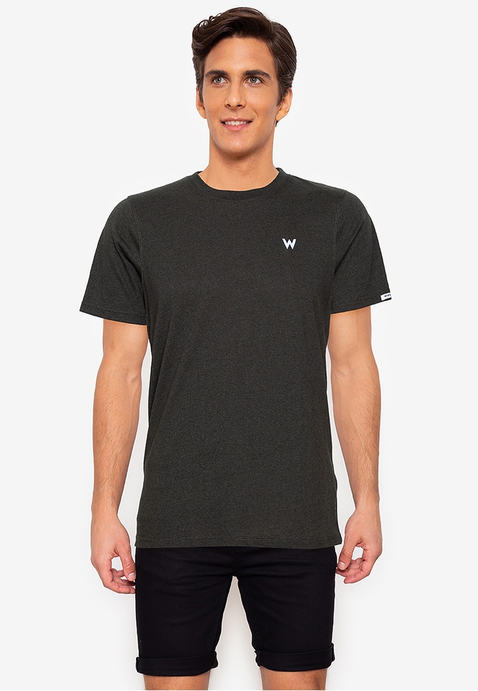 Buy Wrangler  Round Neck Jaspee Cotton T Shirt 2022 Online 