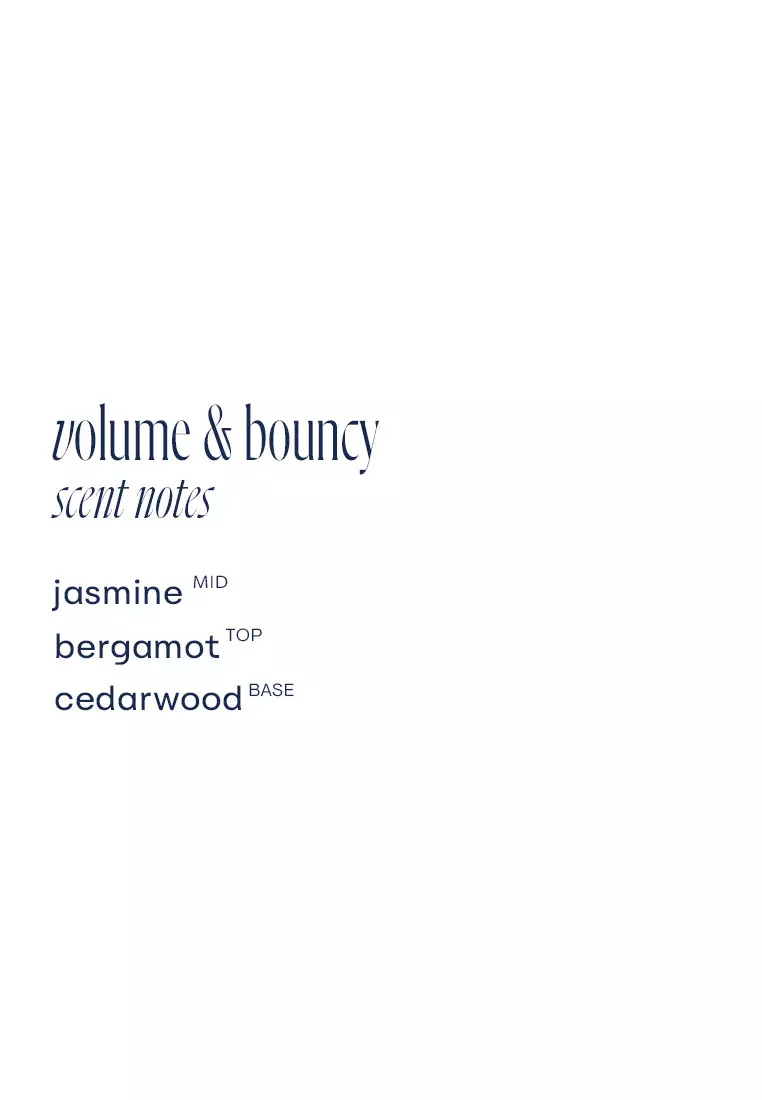  Volume & Bouncy Volumizing Shampoo