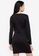 ZALORA BASICS black Long Sleeve Button Down Mini Dress 23701AAD8078FDGS_2