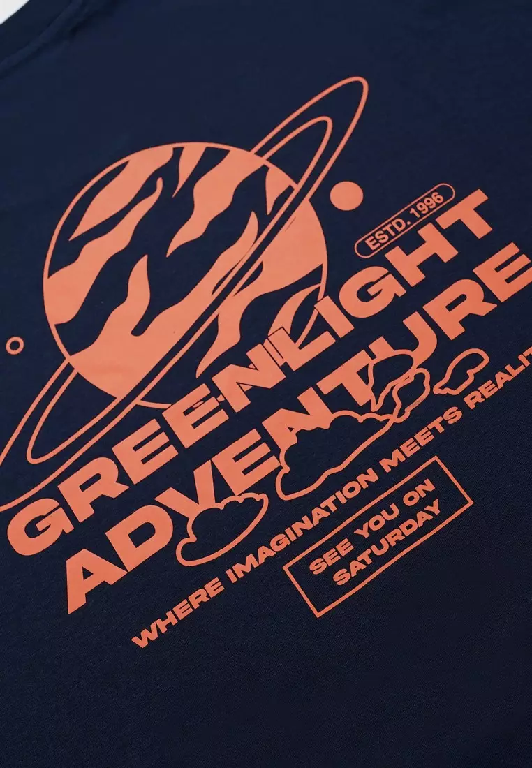 Greenlight Men's T-Shirt Short Sleeve Regular Fit Cotton Varo OL-C281224