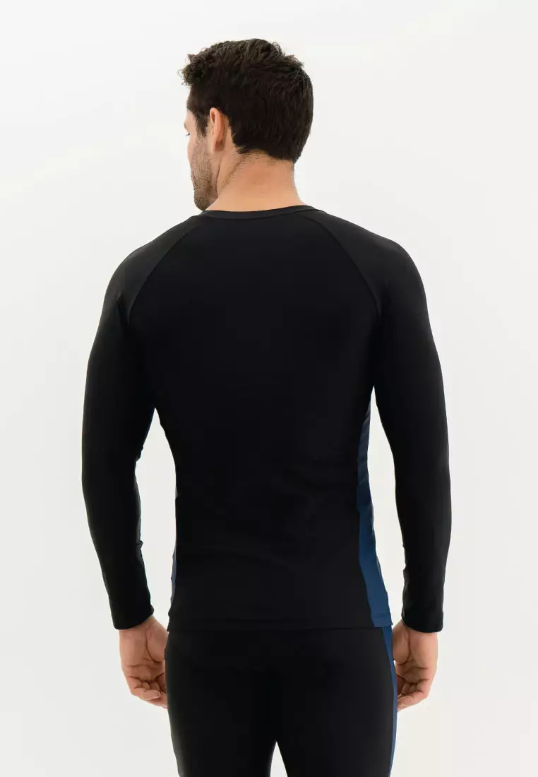 Neowave Drift Long-Sleeve Men Rashguard - Black
