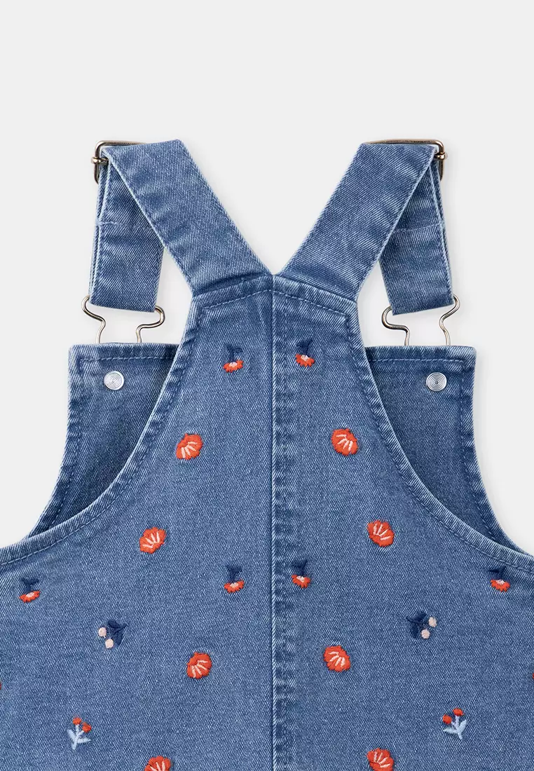 Denim Overall Dress