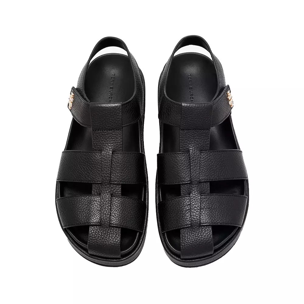 Kira Fisherman Sport Sandals Black