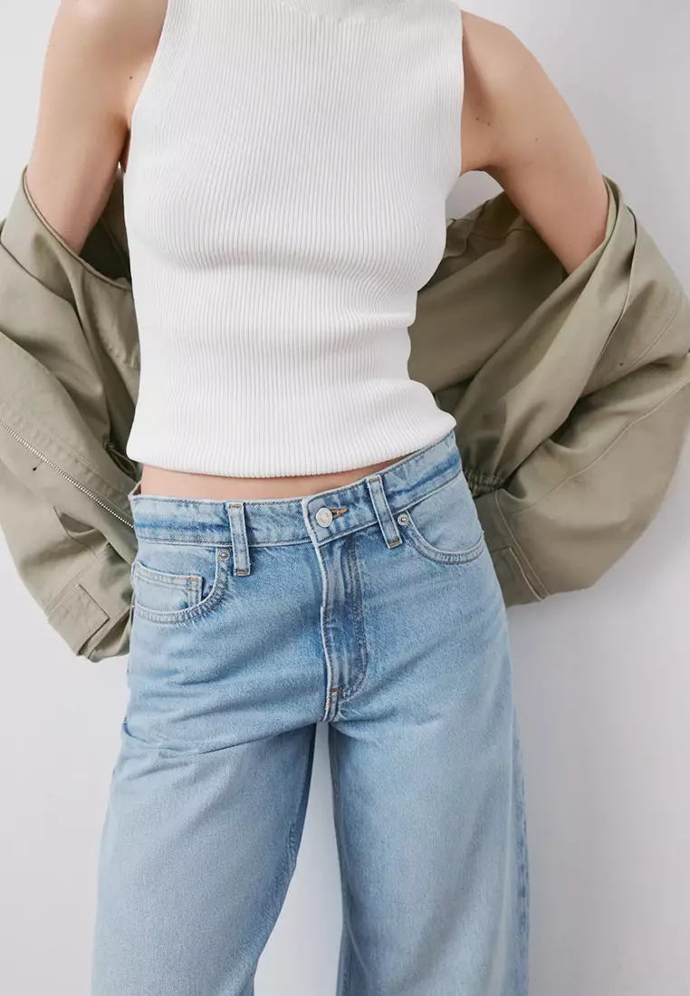 Balloon Crop Jeans
