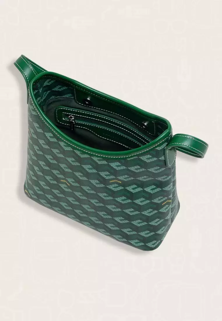 Christy Ng Alesso Mini Hobo Bag Green