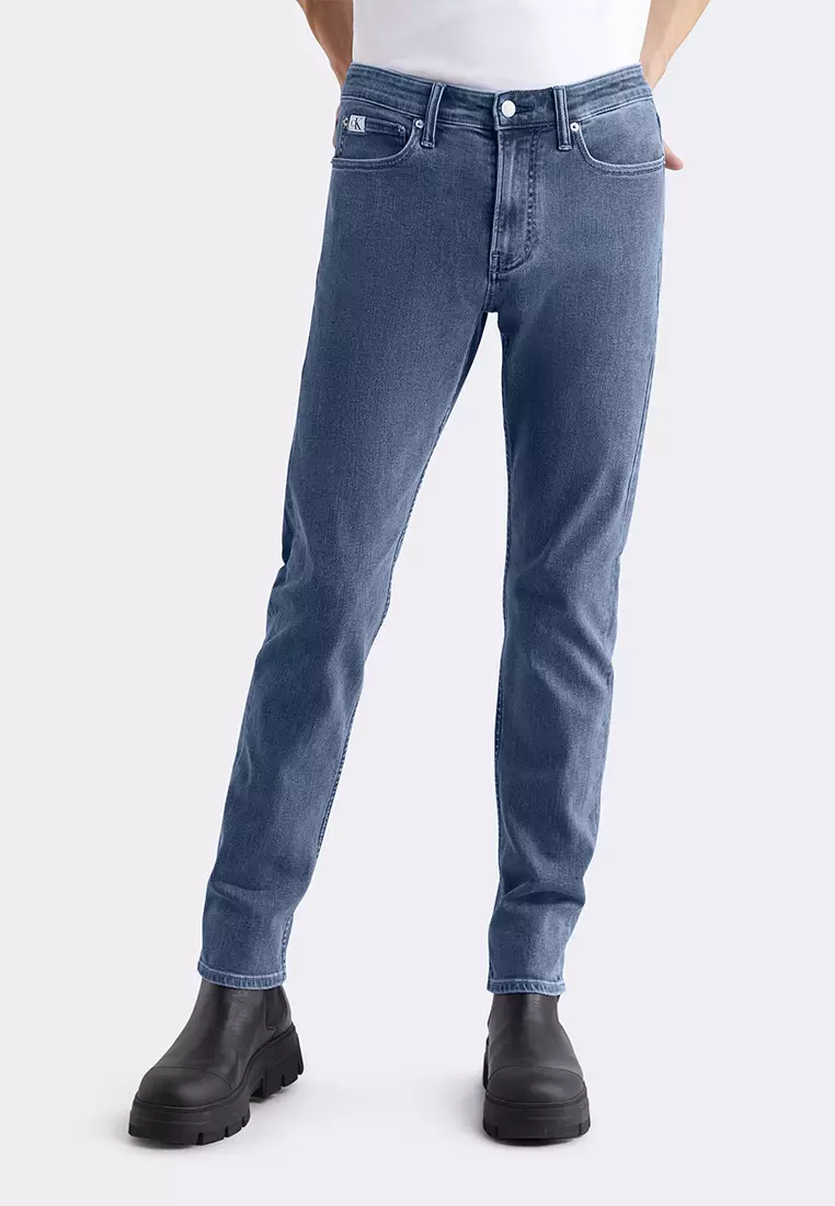 Calvin klein modern fit pants blue best sale