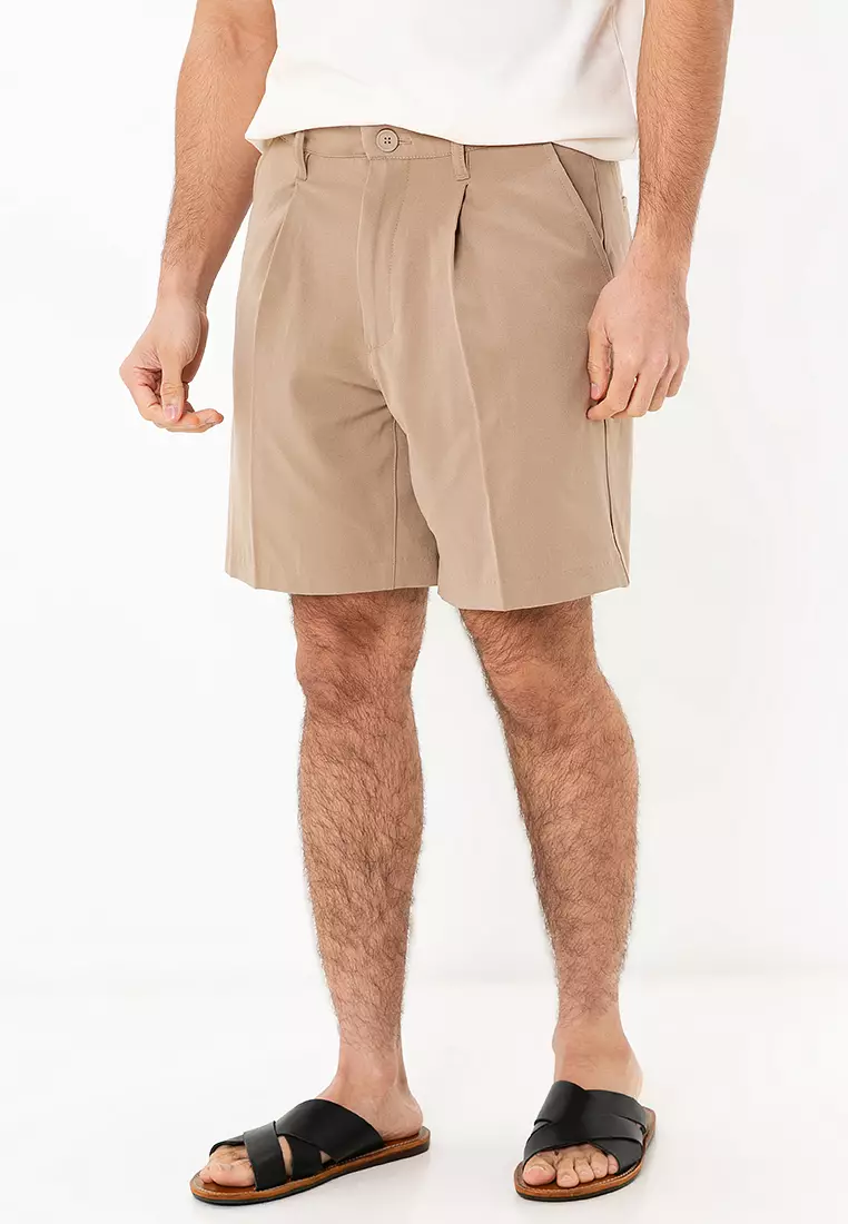Pleated Shorts