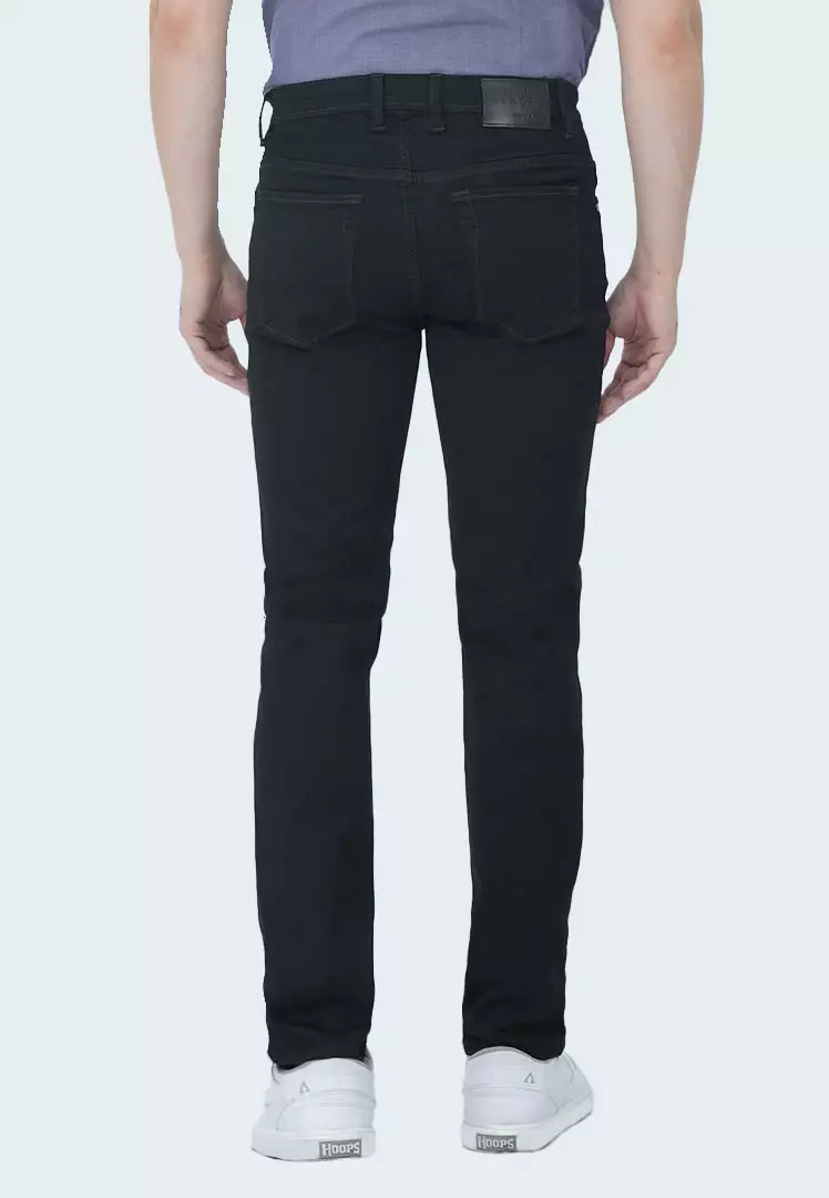 LGS - Jeans Denim Pria - Celana Panjang - Perfect Fit - Hitam - JPF.494.PS100.045.C