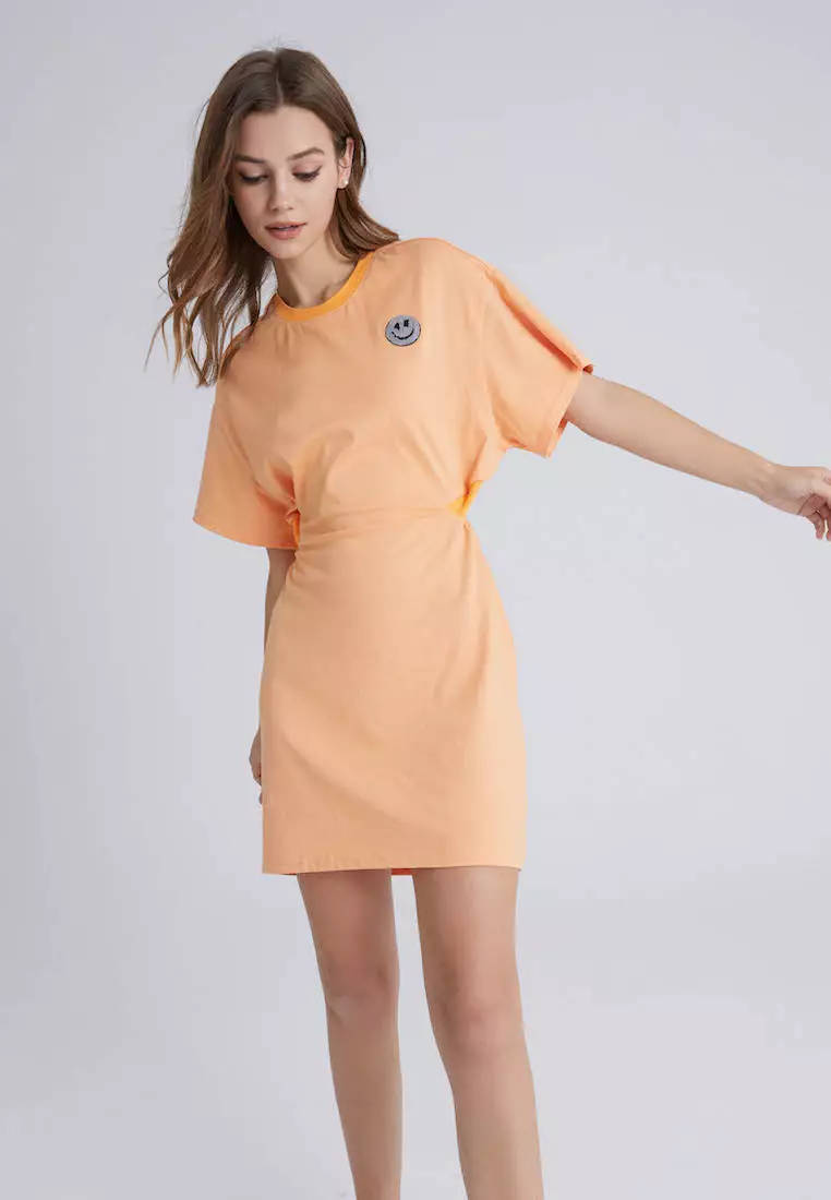 Cut out best sale tee dress adidas