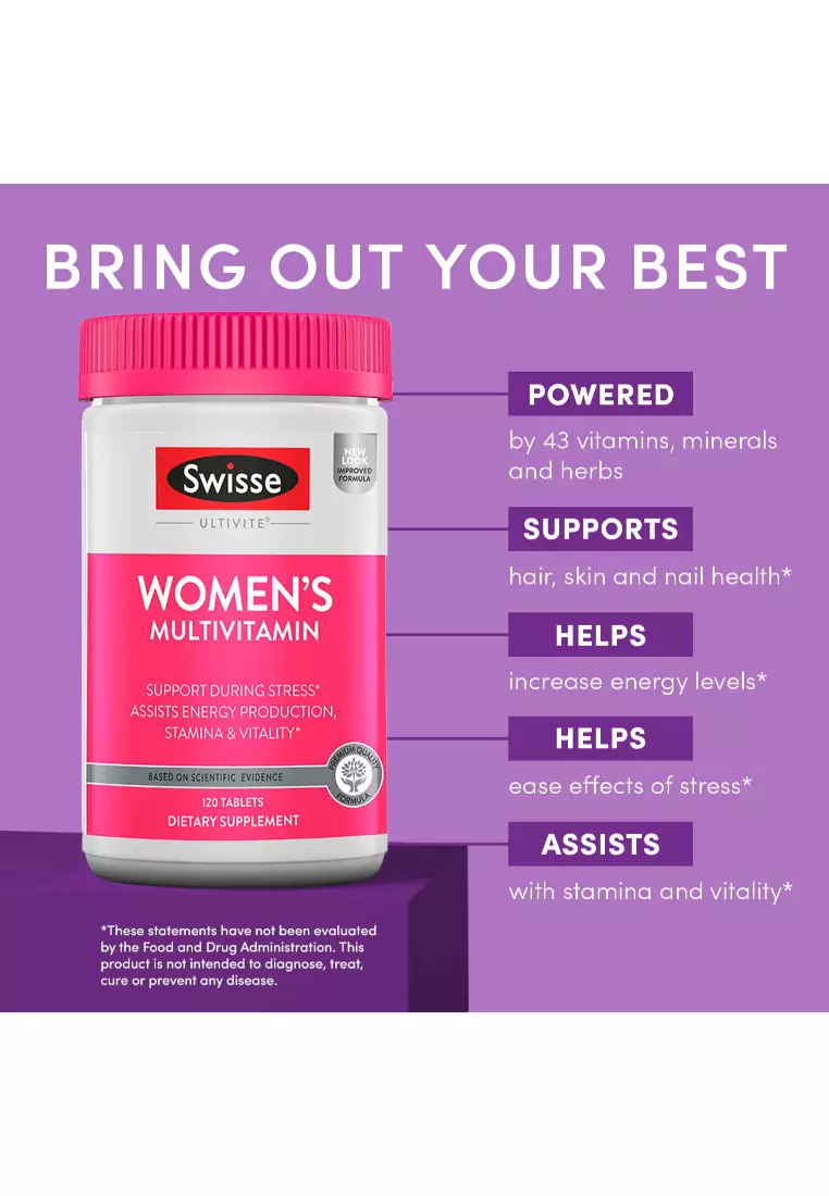 SWISSE -女性多元維他命 120片裝