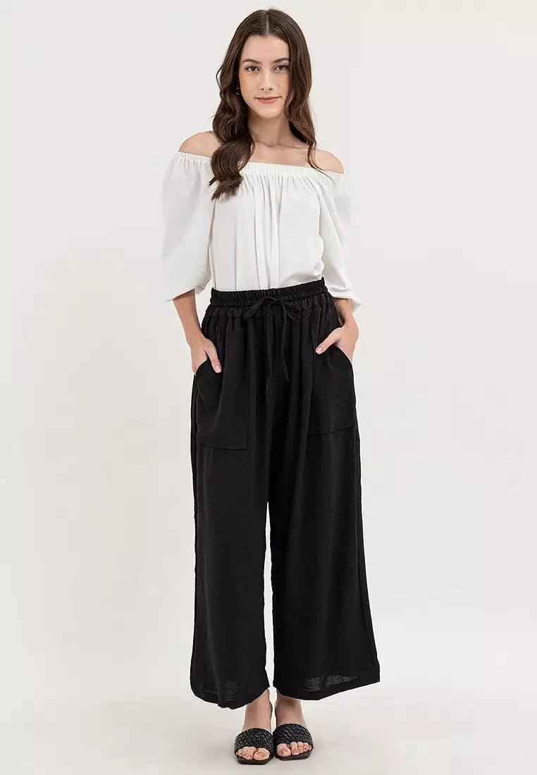 Nikki Drawstring Square Pants