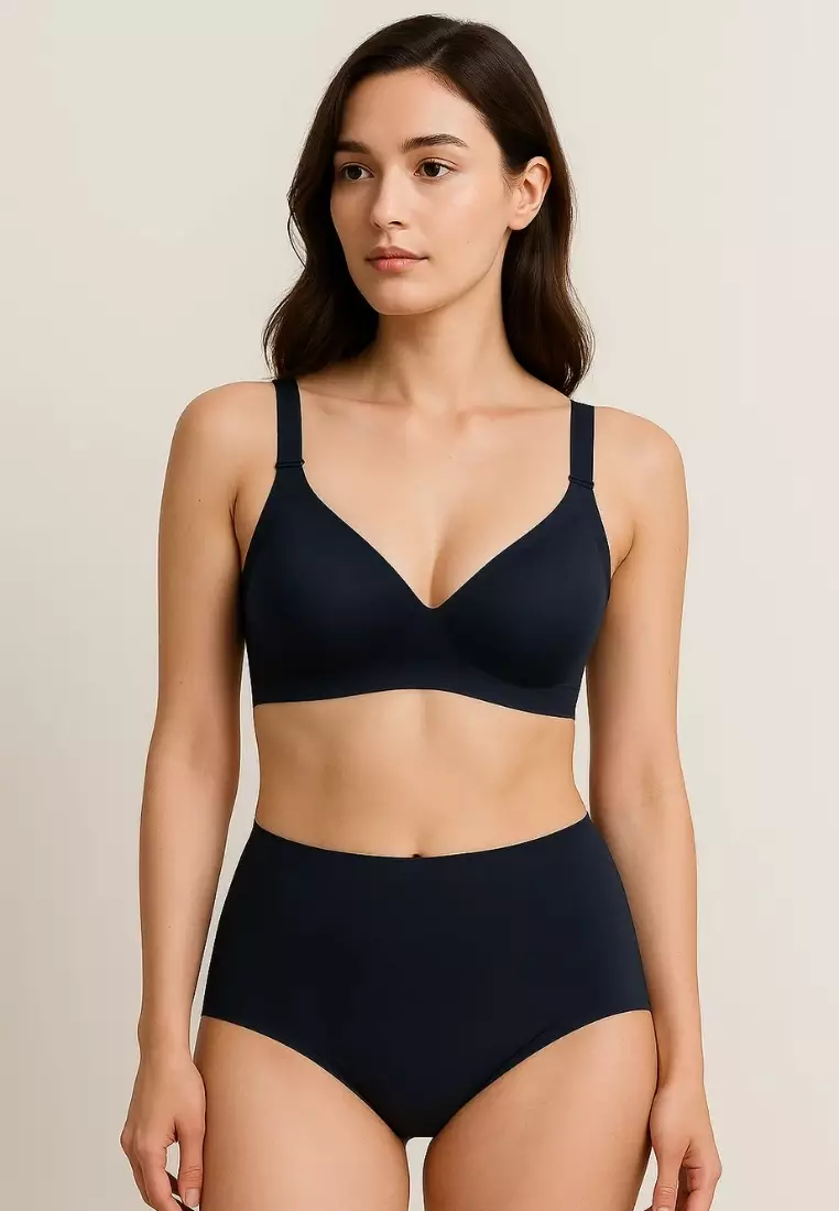 3 Pack Premium Blakely Seamless Wireless Padded Push Up Bra Bundle C