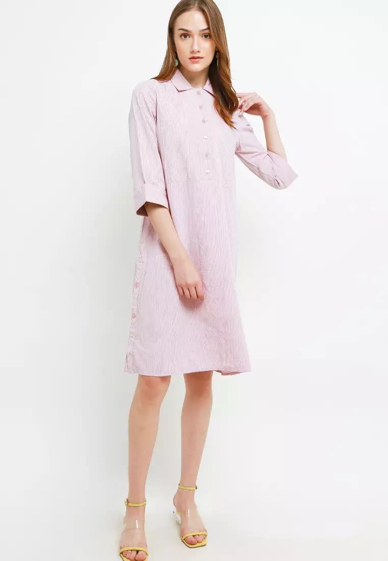 Triset Ladies Pakaian Wanita Dress - LD302320129