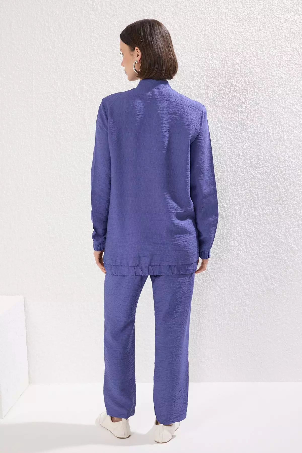 Modest Longline Bomber Jacket & Pants Set