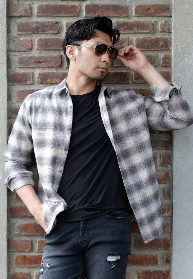 OXCON Extra Comfort Authentic Flannel Shirt Veterano Khakis