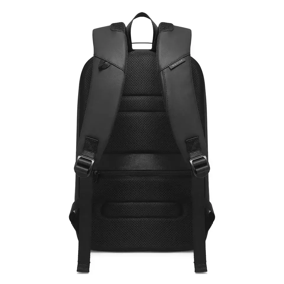 Bange BG7261 Tas Ransel Backpack Laptop Kerja pria 15.6 Inch Anti Theft Lock USB - BLACK